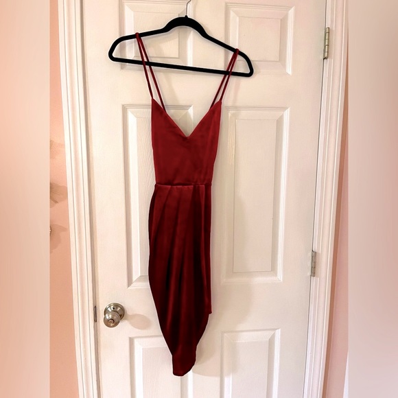 🔥 BRAND NEW 🔥 K TOO SEXY RED VELVET DRESS - size small - Picture 6 of 6